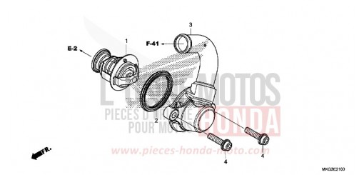 THERMOSTAT CMX500AK de 2019